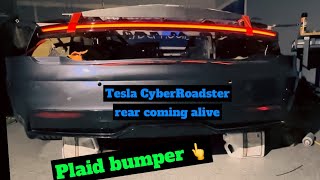 Tesla CyberRoadster build Vlog