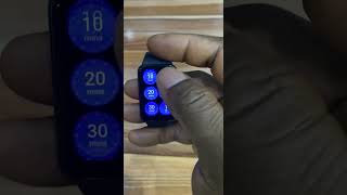 Timer app on Galaxy Fit 3 #shorts #galaxyfit3 screenshot 2