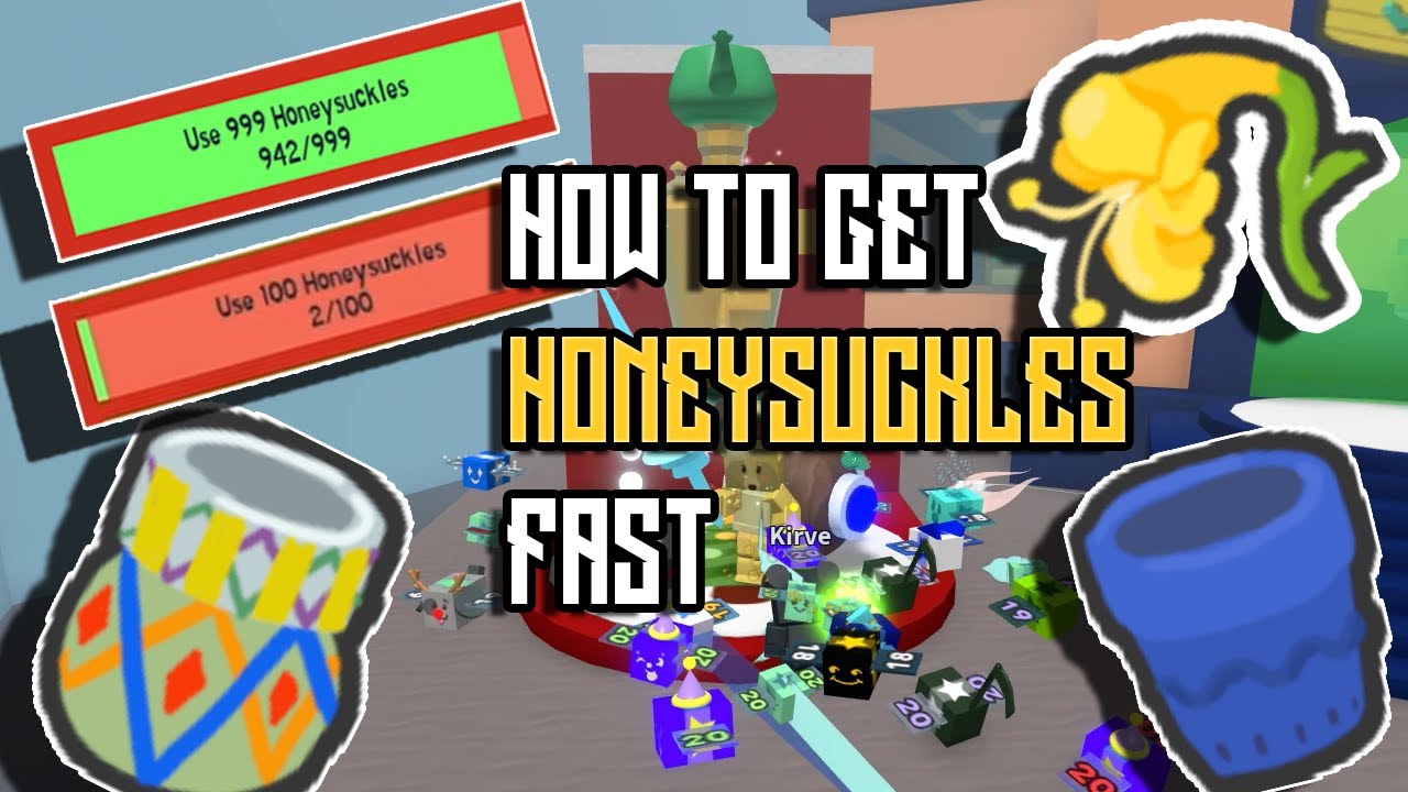 How to Get Honeysuckles in Bee Swarm Simulator