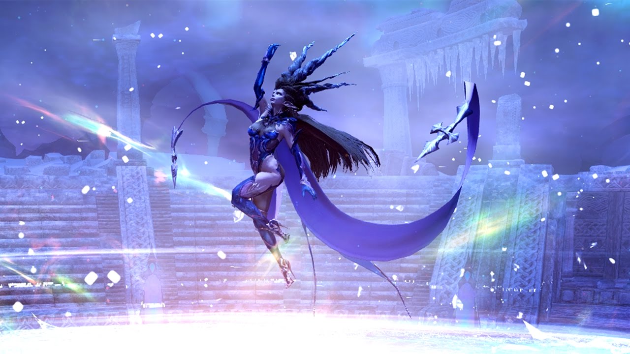 Final Fantasy XIV - Shiva - Diamond Dust - YouTube