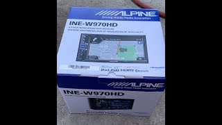 Alpine INE-W970HD Unboxing / Air Jordan Retro 12 Obsidian