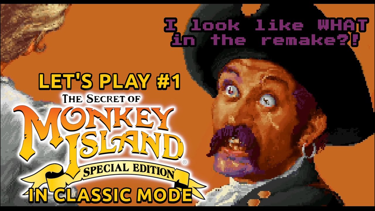 Guybrush Thriftweed er... Threepwood, pirate wannabe: The Secret of Monkey Island SE - let's play #1