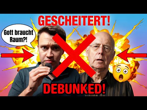 Dieses "BESTE" Atheisten-Argument fällt SOFORT auseinander 😂 Gott braucht Raum?! 