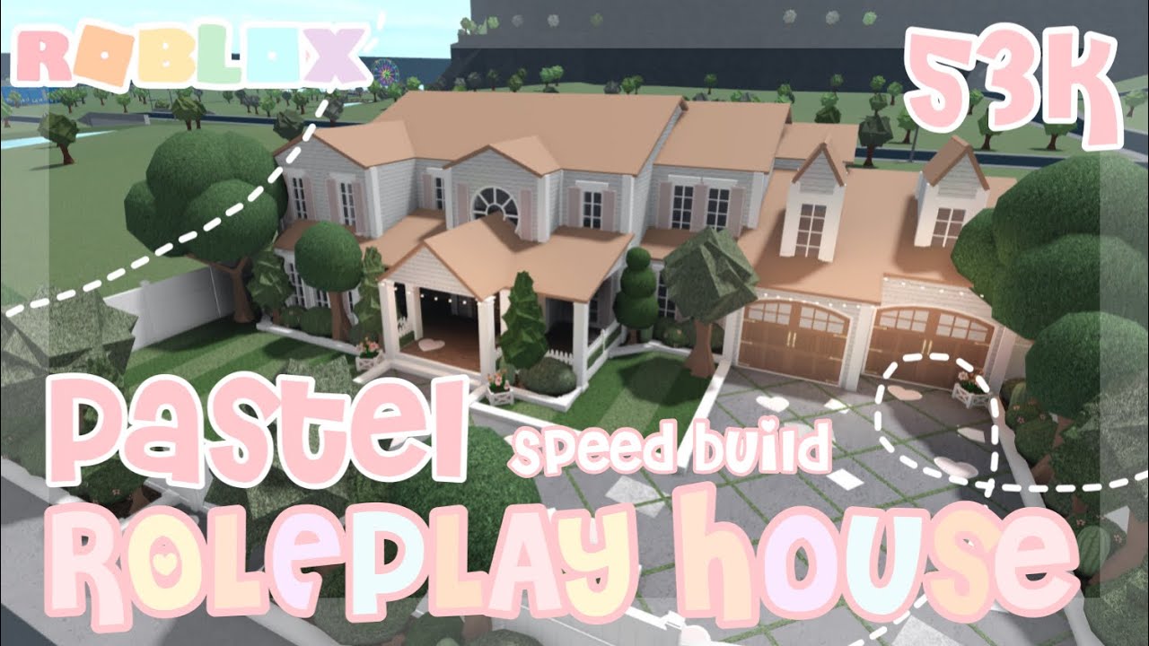 Build you a house from a speed build in roblox bloxburg by