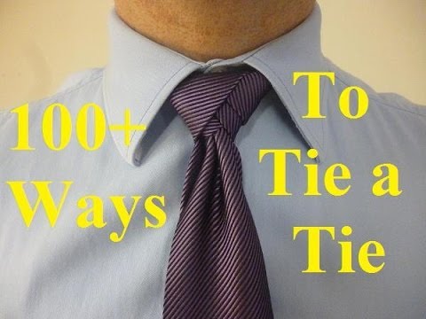 How to Tie a Tie Glennie Braided Knot - YouTube