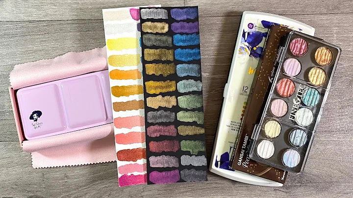 Paul Rubens Metallic Watercolour Paints & How They...