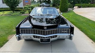 New Arrival: 1967 Cadillac Eldorado with 18k miles  All original paint/interior (blackonred)