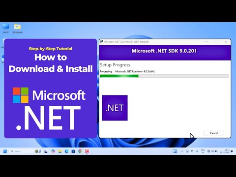 How to download and install Microsoft .NET in Windows 10/11