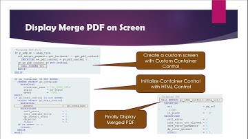 SAP ABAP Tutorial - Merge Multiple Adobe Form nto Single PDF Output