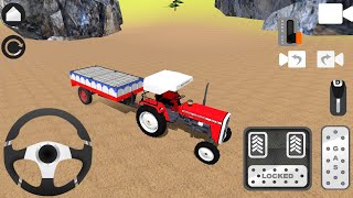 Indian Tractor Simulator - Heavy Cargo Transport Games || Gameplay 191 || King GameplaysTv