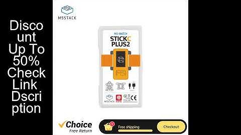 M5Stack M5StickC PLUS2 ESP32-PICO Mini IoT Development Kit IR and WiFi 1.14-inch TFTScreen IoT Contr