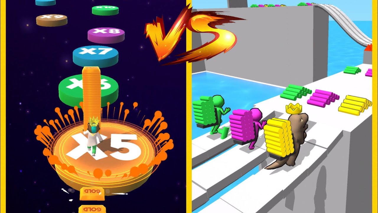 Shortcut Run Vs Ladder Race : Gameplay Walkthrough Part 1- Level 1-9999 All Level (iOS, Android)