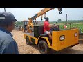 Electric Platform Truck Testing at Satya Factory