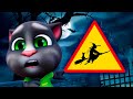 Talking Tom 👻 ¡Precaución! ¡Cruce de brujas! 🎃 Halloween 2023 🔥 Dibujos Animados en Español