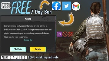 How To Ban Bgmi Id For 7 Day || Safe Working  And Trusted
