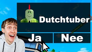 Ik Word Vrienden Met.. (Roblox)