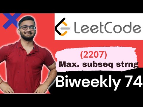 2207. Maximize Number