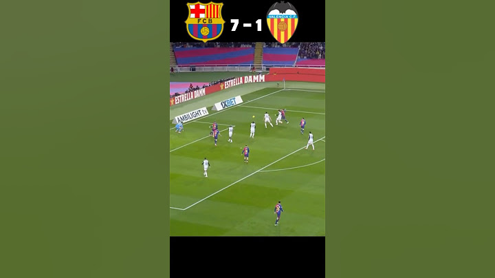 Highlights Barcelona (7-1) Valencia match 24/25 #football #barcelona #highlight#goals #soccer #fifa