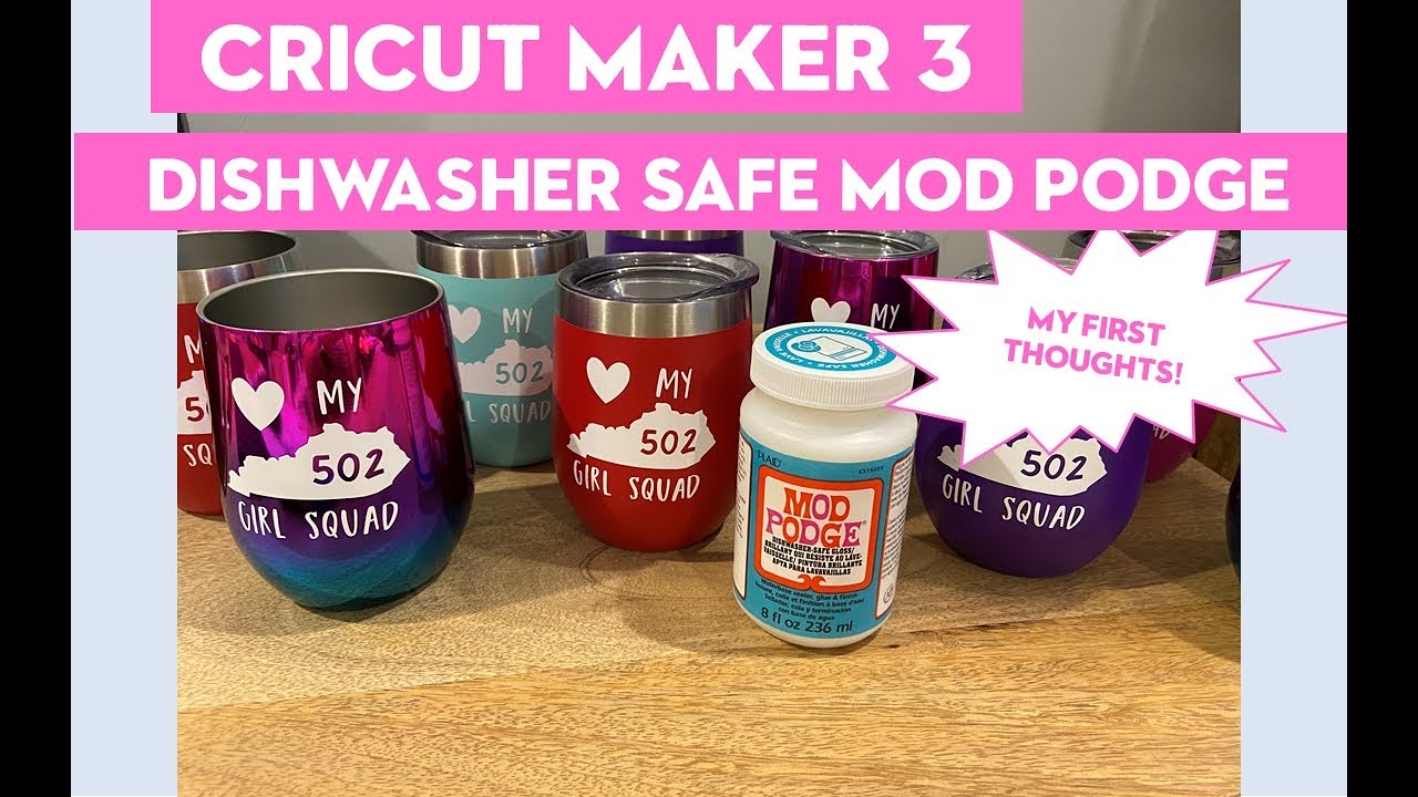 Dishwasher Safe Mod Podge, Is It Really All That?