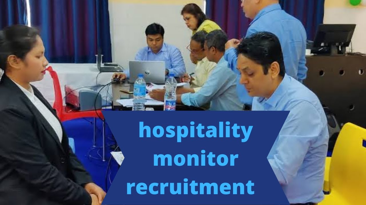 IRCTC hospitality monitor recruitmentirctcupdate irctc hospitality