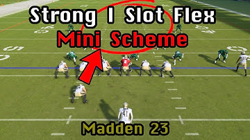 BRING BACK FULLBACKS! Strong I Slot Flex Mini Scheme | Madden 23 Tips & Tricks