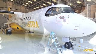 Air Astra ATR72-600 Snapshots from the paint shop !