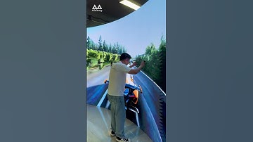 fast and Furious#leddisplay #ledscreendisplay #ledscreen #ledwall #ledvideowall #flexiblescreen