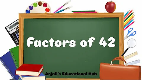 How to find factors of 42.