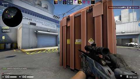 monkeyhax in action! crazie wallbang AGAIN!