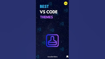 Best VS Code Themes👌#vscode  #education
