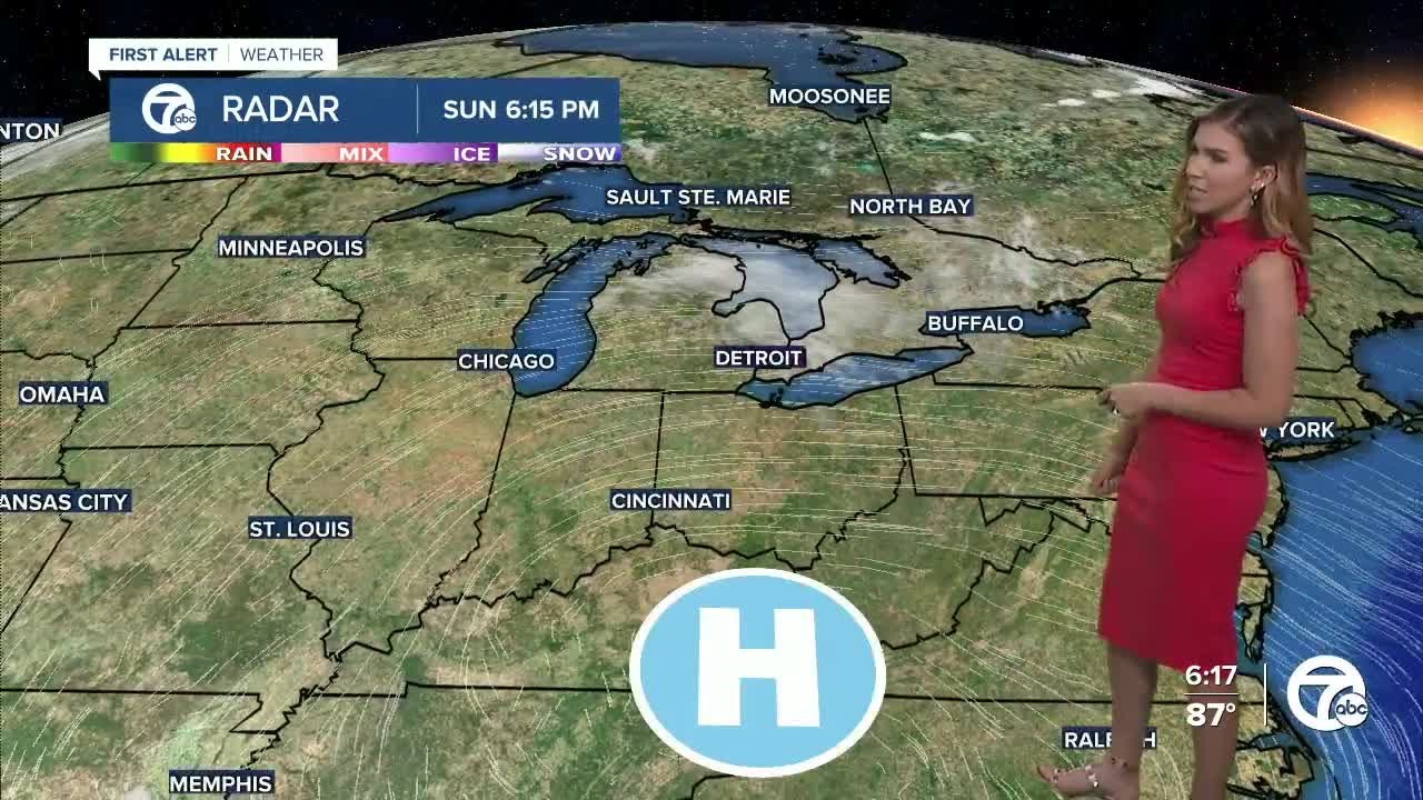 Hot temperatures for Labor Day