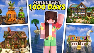 We Survived 1000 Days on a Modded Island 🌴 (FULL MOVIE)