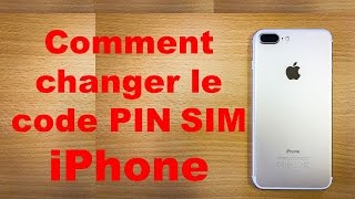 Comment Changer Le Code Pin Sim Iphone Youtube Comment Changer Le Code Pin Sim Iphone Youtube