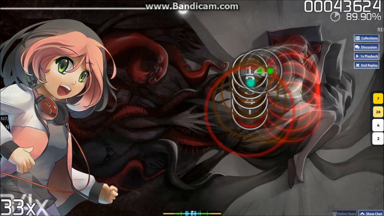 Osu! Mediks,Nightmare (Ren´s Insane)