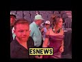 Canelo Rushed by fans in Las Vegas looks like a scene from a movie