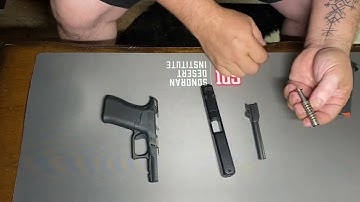 SDI Week 6 Assignment- Intro to Firearms- Field Stripping of a Glock 48