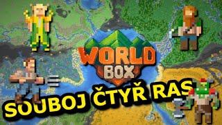 Souboj čtyř ras - 500 let vývoje 01 - WorldBox - God Simulator CZ