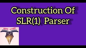 S/R and R/R Conflict in SLR (1) | SLR(1) Parser Part 4 (C35)