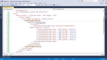 WPF - Event Triggers