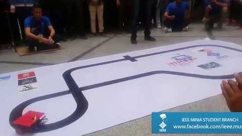 IEEE Minia SB : Codo Modo robot @ line follower phase 1