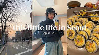 this little life in Seoul #1 • exchange student, arriving in Seoul, Hongdae...