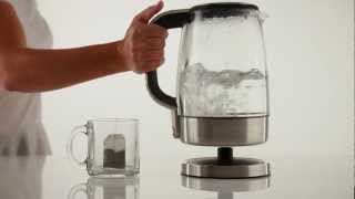 breville crystal clear glass kettle