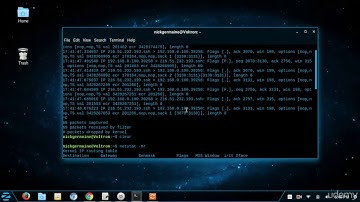 Using the netstat command to track detailed network statistics