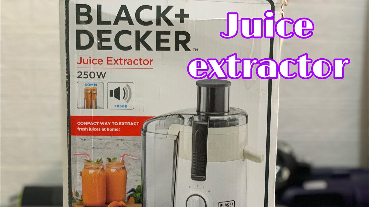 Black & Decker JE250 Juicer Online Karachi