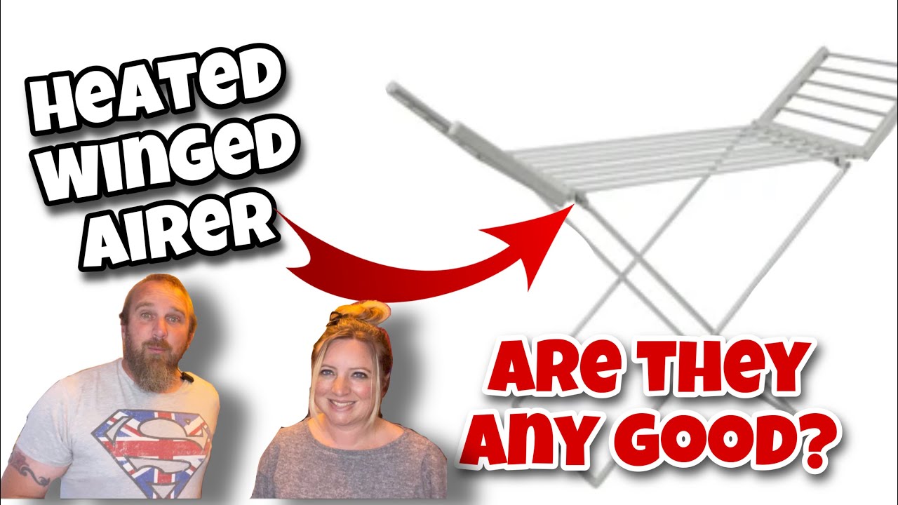 Heated Winged Airer - - Heated Clothes Airer REVIEW 