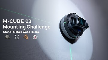 M-Cube 02 Anti-Gravity Level — Mounting Challenge on Stone, Metal, Wood & More!