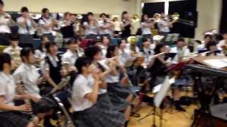 Tagajo High School Brass Band Club performing September by Earth, Wind & Fire. Impressive!!