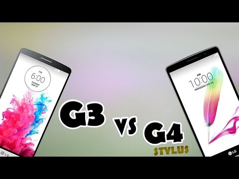 COMPARAÇÃO  "LG G3 vs  LG G4 Stylus"