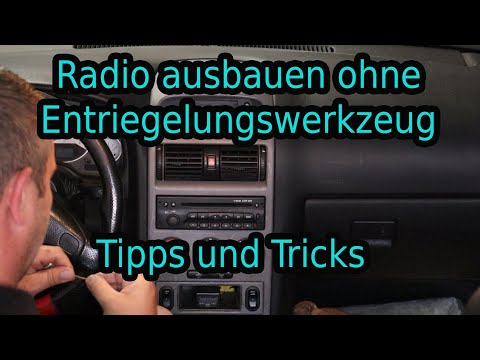 Video: Wie entfernt man ein Alpine Autoradio?