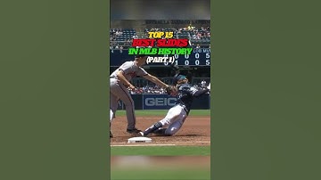 Top 15 Best Slides in the MLB - Part 1  #mlb #baseball